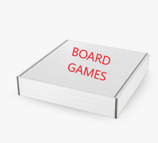 Manufacturing shipping board games
